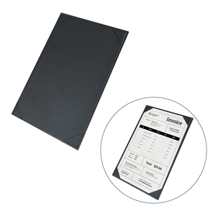 Tùy chỉnh nhà hàng thư mục menu thấp moq biểu tượng khác nhau A4 PU da nhà hàng menu bao gồm - Product Image 2