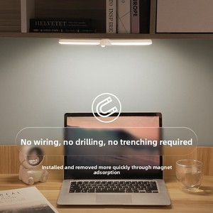 SIXWGH Luce con Sensore di Movimento PIR Ricaricabile, Design <span class=keywords><strong>a</strong></span> Barra con Autofocus, Uso Universale, Dimmerabile, Montaggio Magnetico per Casa e Garage - Product Image 3