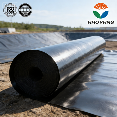 Durable HDPE Waterproof Geomembrane Sheet for Pond, Landfill, Mining Uses