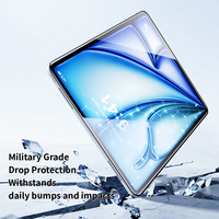 Protection d'écran iPad Magic Box pour iPad Mini 6 7 2021 2024 8,3 pouces Verre trempé 9H 2.5D Grade AAA avec plateau anti-poussière facile à utiliser