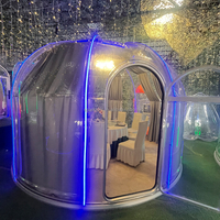 Tenda kubah PC taman vila baru tenda rumah kubah Modular untuk berkemah
