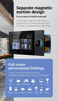 Panel de Control Inteligente para el Hogar Tuya Android, Pantalla Táctil IPS de 7 Pulgadas, Sistema de Audio para Cine en Casa, Wi-Fi, Bluetooth, Zigbee, Amplificador de Música F7