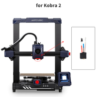 Kualitas terbaik untuk anycubis Kobra 2 Kit Hotend kualitas tinggi bagian Printer 3D dengan pemanas 24V 40W 0.4mm Kit nosel kuningan