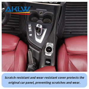 Pour 2014 - 2019 <span class=keywords><strong>BMW</strong></span> Série <span class=keywords><strong>2</strong></span> <span class=keywords><strong>Cabriolet</strong></span> Édition Contrôle Central Multimédia Panneau Décoratif En Fiber De Carbone - Product Image 6