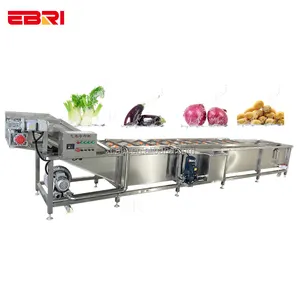 Garantierte Qualität Obst-und Gemüse waschmaschine Lieferanten linie Obst waschmaschine Gemüse waschmaschine