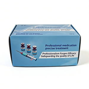 Scatole di Cartone Pieghevoli Stampate da 10ml per Esposizione e Spedizione di Fiale Farmaceutiche - Product Image 2