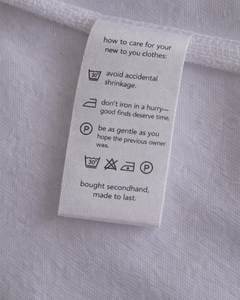 Etiquetas tejidas personalizadas, cuadradas/rectangulares, cortadas con láser, ideales para marcas de ropa y calzado – ecológicas y hechas a medida - Product Image 6
