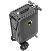 Bagage intelligent Airwheel SE3S, trottinette robotisée, valise de voyage avec chargeur USB, ensemble de bagages à main pour scooter