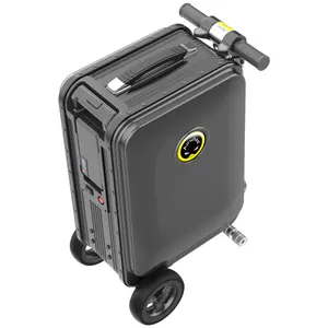 Air wheel SE3 Smart Gepäck Roller Fahrt auf Roboter USB Aufladen Reisekoffer Roller Handgepäck Set