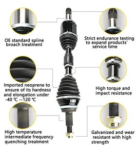 EEP Fabricant Auto Part C.V Essieu Arbre De Transmission Intérieur Extérieur CV Joint Pour Toyota Honda Nissan Mazda Hyundai Mitsubishi Kia Subaru