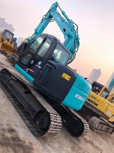 Excavatrice sur chenilles haute performance d'occasion KOBELCO SK135, machine de terrassement de 13,5 tonnes pour travaux de terrassement intensifs - Product Image 6