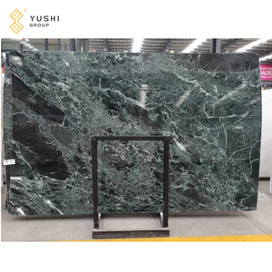 Yushi Verde Alpi phiến đá cẩm thạch hiện đại phong cách Châu Âu ánh sáng sang trọng màu xanh lá cây <span class=keywords><strong>Granite</strong></span> Countertop cho sàn nhà bếp đánh bóng bề mặt - Product Image 1