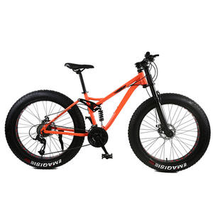 Vélo fat bike de 26 <span class=keywords><strong>pouces</strong></span>, vtt complet avec cadre de pneus larges - Product Image 2