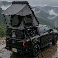 Tente de toit 4x4 imperméable pour Jeep Gladiator: ouverture latérale, montage rapide, idéale pour le camping off-road.