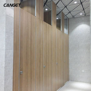 Tabique de Baño de Madera Resistente al Agua, Tabique de Ducha de HPL Fenólico <span class=keywords><strong>para</strong></span> Centro Comercial - Product Image 3