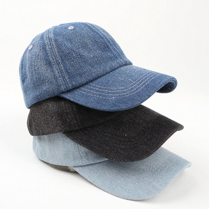 Gorra de Béisbol Unisex de Mezclilla, Algodón Lavado, Protección Solar para Exteriores - Product Image 1