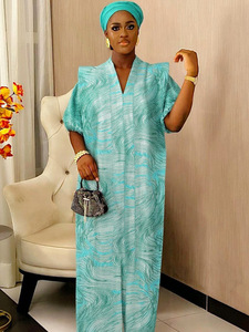 Jacquard satén <span class=keywords><strong>tela</strong></span> <span class=keywords><strong>africana</strong></span> Kaftan <span class=keywords><strong>vestidos</strong></span> tradicional Boubou vestido Turquía <span class=keywords><strong>vestidos</strong></span> para africano - Product Image 2