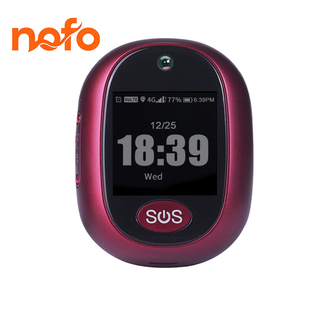 New Arrival Two-Way Calling V45 SOS Panic Button Mini 4G GPS Tracker the Seniors