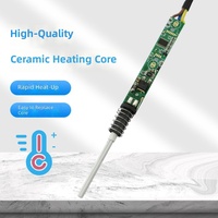 Nuevo Soldador Eléctrico de Alta Potencia de 80W con Pantalla Digital, Temperatura Ajustable y Calentamiento Interno, 110V-220V