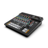 AVMATRIX SHARK H4M: Mezclador de Video HDMI de 4 Canales Todo en Uno y Mezclador de Audio Profesional con Transmisión SRT RTMP y Grabación para Transmisiones en Vivo