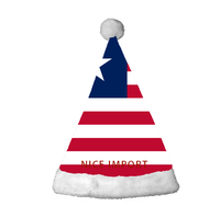 Chapeaux de Noël à la mode avec drapeau du Laos, confortables et en peluche, pour adultes, pour les fêtes de Noël et du Nouvel An