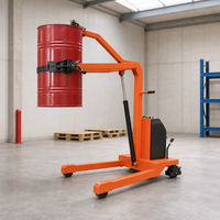 Chariot de manutention de fûts électrique YL300, vitesse de levage 120 mm/s, inclinateur hydraulique de fûts pour la manutention de matériaux en entrepôt