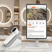 Analyseur intelligent du cuir chevelu DS-2 AI avec caméra 8MP, détection des problèmes cutanés et folliculaires à 3 spectres pour salons de beauté et cliniques capillaires