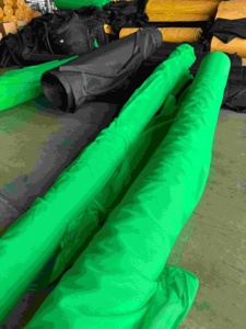 Filet anti-poussière vert pour la construction en HDPE, ignifuge et anti-UV, pour la protection des sols, des cours de charbon et le contrôle de l'érosion des empilages de sable - Product Image 5