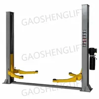 Lift Hidrolik Dua Tiang Tugas Berat untuk Bengkel Mobil, Tinggi Angkat Maksimal 2003mm, Bersertifikasi CE ISO, OEM ODM