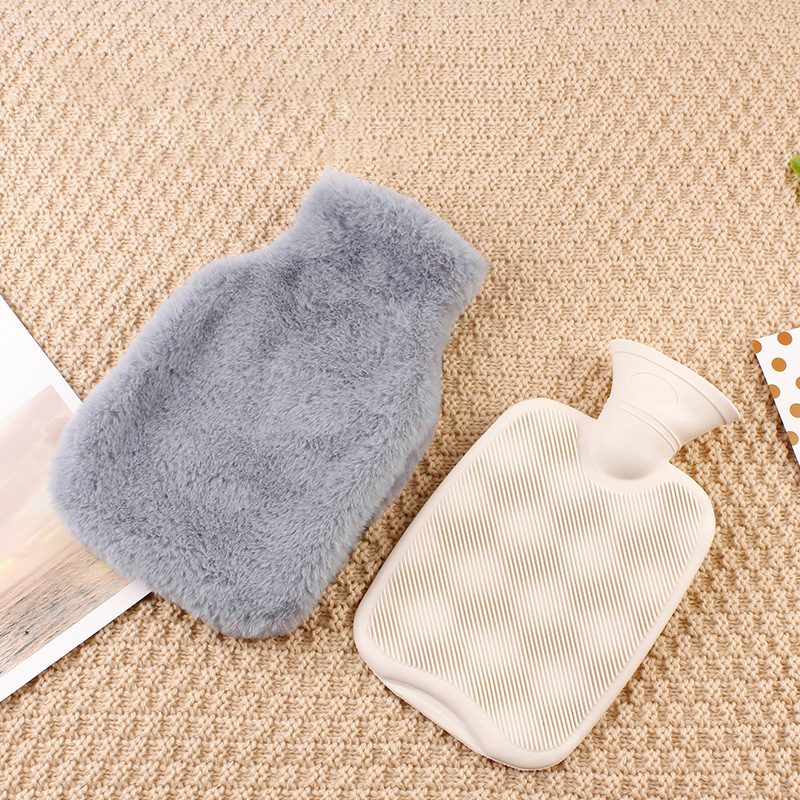 Плюшевых горячей воды мешок 2000 мл переносная грелка для рук наполнения водой горячей воды мешок