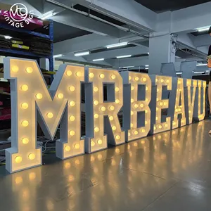 Factory Directly Led Love Letter Light Wedding Numbers 4ft Marquee Letters With Wholesale Price
