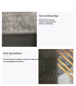 Tapis <span class=keywords><strong>de</strong></span> <span class=keywords><strong>prière</strong></span> musulman haut <span class=keywords><strong>de</strong></span> gamme <span class=keywords><strong>de</strong></span> style moyen-oriental pour salon, 70*110cm - Product Image 6
