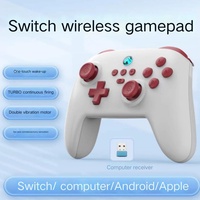 Control Inalámbrico para Pro Controller, BT/2.4g, con Volante, Botón Turbo y Giroscopio de Seis Ejes