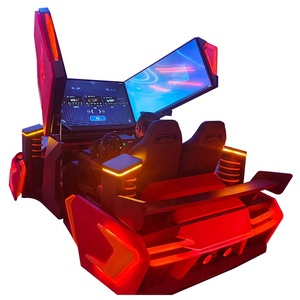 3Dレーシングシミュレーター2026 新型3画面F1モーションドライビングシミュレーター バーチャルリアリティカーシミュレーター アーケードゲームVRゲーム機 - Product Image 1