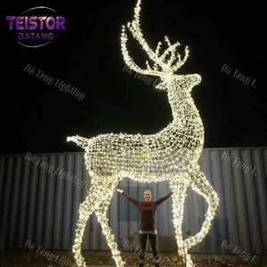 Décoration de Noël extérieure personnalisée avec motif de cerf LED, décoration de renne pour événements commerciaux, fêtes, places publiques, rues, IP65 - Product Image 3