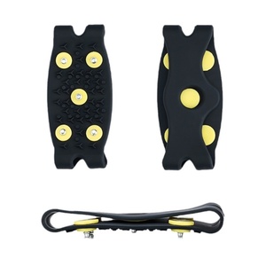 Crampons à glace à 5 pointes / Couvre-chaussures pour enfants / Crampons à cinq pointes pour activités hivernales en plein air, randonnée, escalade - Product Image 1