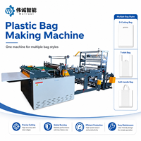 Nieuwe groothandelsautomatische zijdelingse verzegelingsmachine voor plastic zakken met PLC & motor voor productiebedrijven