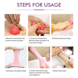 Vente en gros Soins <span class=keywords><strong>de</strong></span> la <span class=keywords><strong>peau</strong></span> bio SPA Exfoliant Hydratant Gommage au sucre Marque privée Gommage corporel aux bonbons - Product Image 6