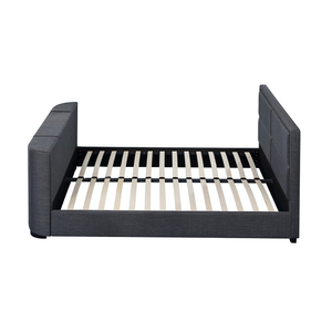 Base <span class=keywords><strong>de</strong></span> Cama King Size <span class=keywords><strong>de</strong></span> Lujo y Alta Calidad, Base <span class=keywords><strong>de</strong></span> Cama Queen Size con Cabecera y Almacenamiento, Elevador para TV - Product Image 2