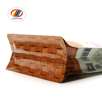 Sacs refermables à fermeture éclair, fond carré à huit côtés, finition mate, imprimés en héliogravure, thermoscellables, pour aliments pour animaux de compagnie, vente en gros du fabricant