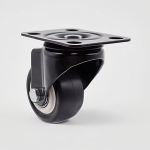 Premium PP 2-Zoll-Lenkrollen |   Geräuschlose 360°-Schwenkräder mit Kugellager, verschleißfest, langlebig, ohne Bremse, luxuriöse Möbel- und Verkaufswagen - Product Image 6