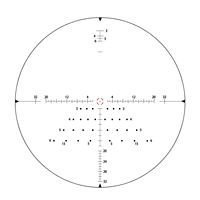Lunette de chasse professionnelle T-Eagle pour arbalète AR 1.5-15x32 HD avec tube de 30 mm et éclairage