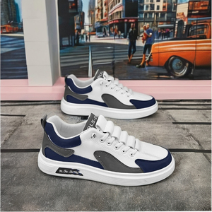 Baskets de sport décontractées pour hommes, respirantes, légères, à lacets, pour la marche, été-automne, antidérapantes, parfaites pour compléter votre tenue. - Product Image 2