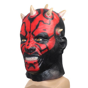 Casco de Stormtrooper Starr War, Cosplay del ejército Imperial, el mandaloriano, Darth Maul, máscaras de látex, accesorios de disfraz de Halloween - Product Image 4