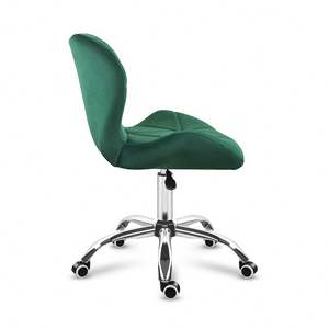 <span class=keywords><strong>Chaise</strong></span> en tissu multifonctionnelle de conception simple <span class=keywords><strong>Chaise</strong></span> de bureau à domicile pivotante à base de métal en acier - Product Image 4