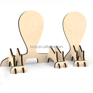 Regalos para el Día del Padre, soporte para auriculares, soporte para controlador de <span class=keywords><strong>juegos</strong></span> de madera cortado con láser, soporte para auriculares para hombres/DAD/regalo para jugadores - Product Image 3
