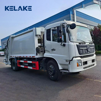 Camion Compacteur à Ordures Diesel 15 Tonnes 4x2 Nouveau Modèle Transmission Manuelle Véhicule de Collecte des Déchets Euro 5 à Vendre