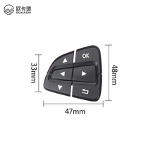 Pour Mercedes W166 W176 W246 boutons de commutation de volant de voiture pour Benz ML GLE A B GLA GLS classe 1669052800 0999050600