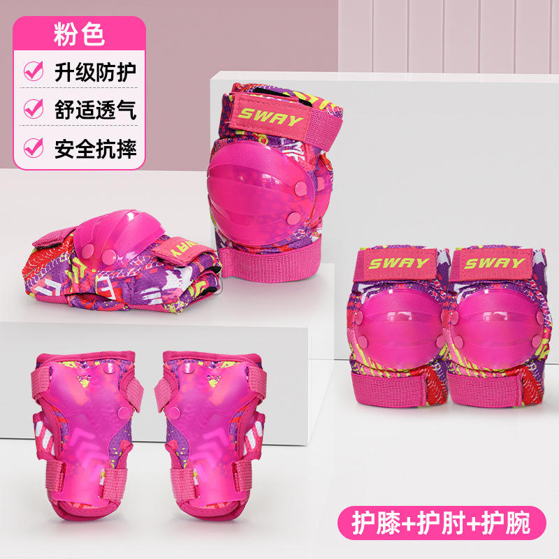 ชุดหมวกกันน็อคและกระเป๋าเป้ 6 ชิ้นสีน้ำเงิน