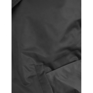 Veste bomber réversible en satin noir écologique personnalisée pour hommes et femmes, style universitaire, baseball, école, collège, PIHA SPORTS - Product Image 4